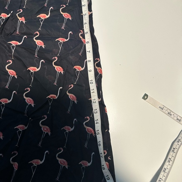 Kate Spade Playa Flamingo Swimsuit Cover Up XS/S - Picture 6 of 7